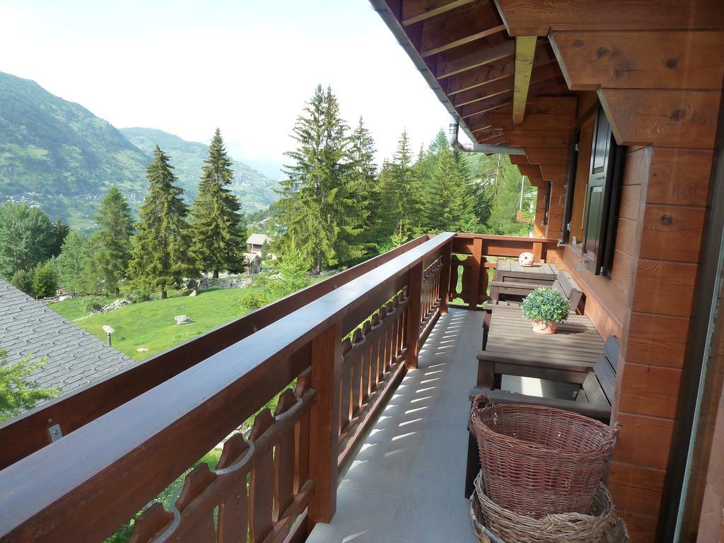Chalet Charming Grächen Kültér fotó