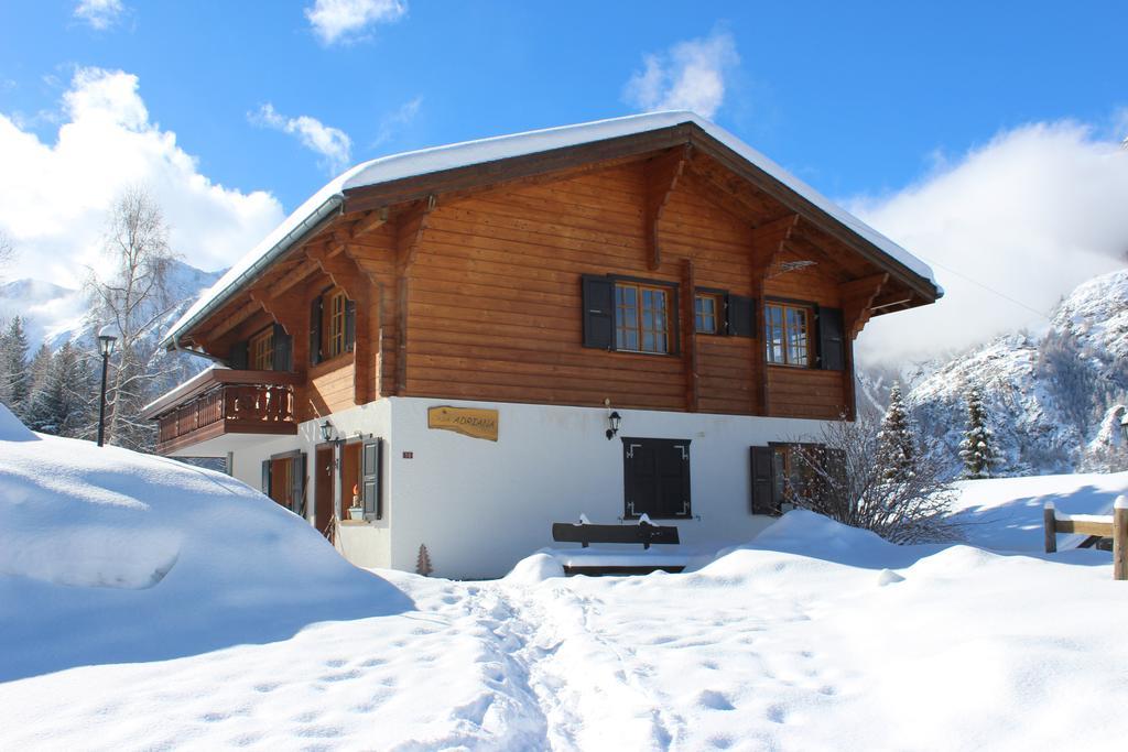 Chalet Charming Grächen Kültér fotó