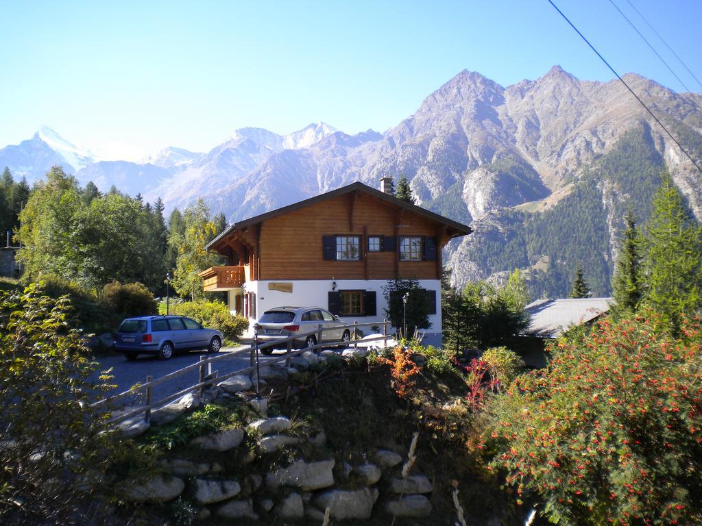 Chalet Charming Grächen Kültér fotó
