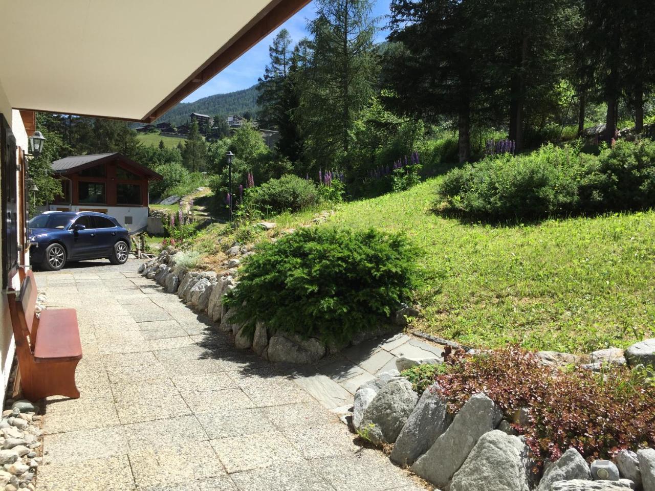 Chalet Charming Grächen Kültér fotó