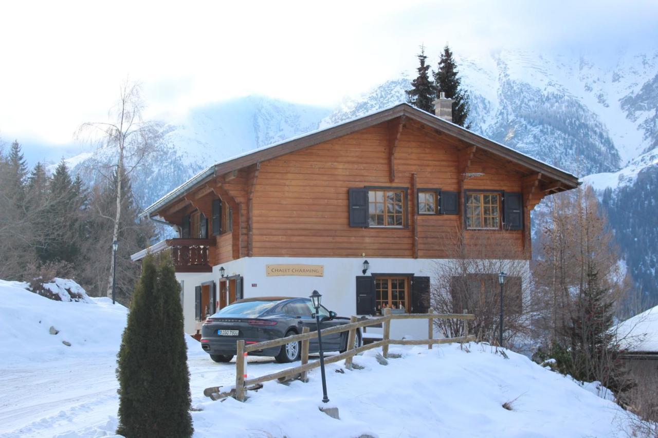 Chalet Charming Grächen Kültér fotó