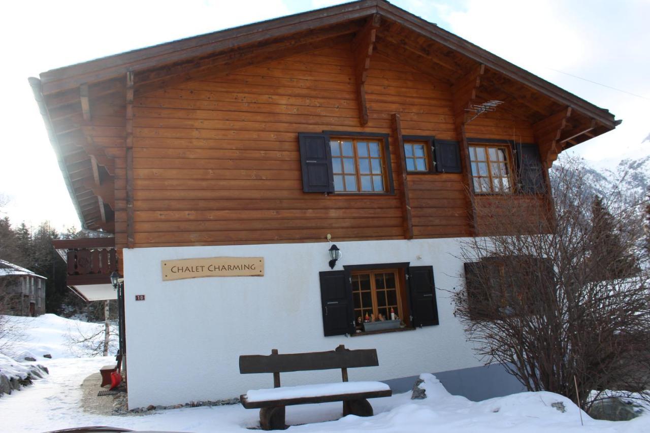 Chalet Charming Grächen Kültér fotó