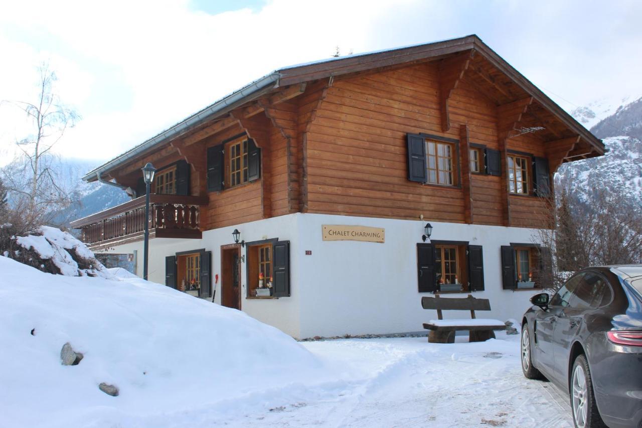 Chalet Charming Grächen Kültér fotó